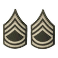 U.S. Army AGSU E7 Sergeant First Class Chevron Sew On-Rank (male)