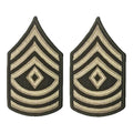 U.S. Army AGSU E8 First Sergeant Chevron Sew-on Rank (male)