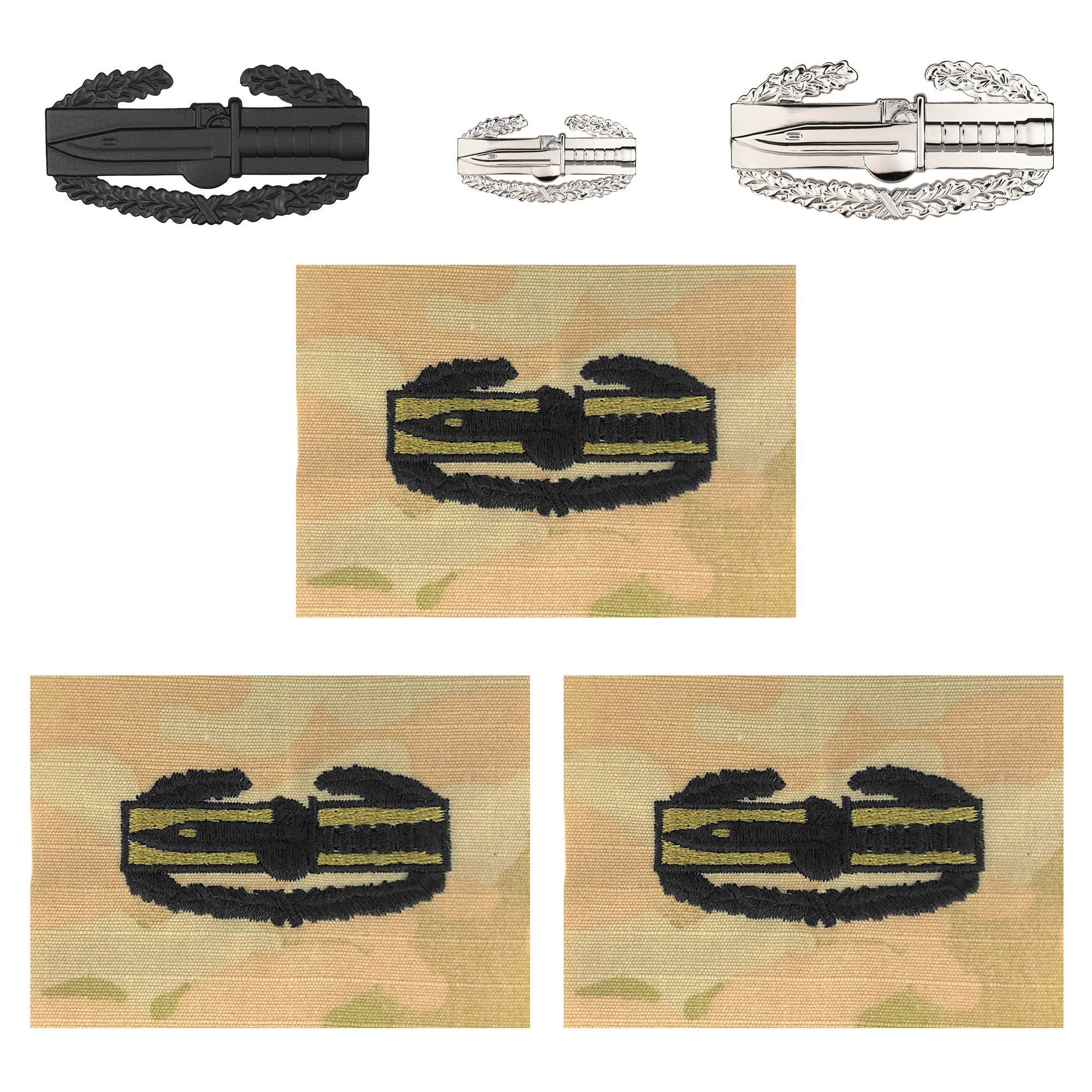 U.S. Army Combat Action (1AWD) Badge Bundle
