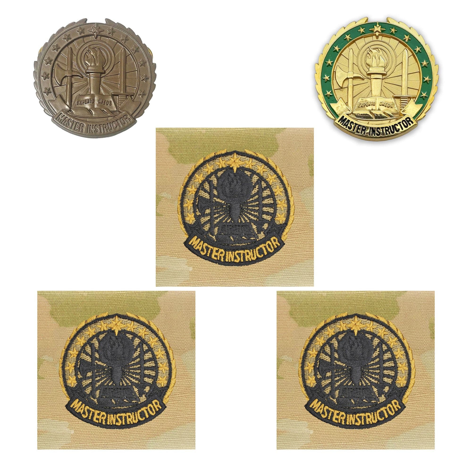 U.S. Army Instructor (Master) Badge Bundle