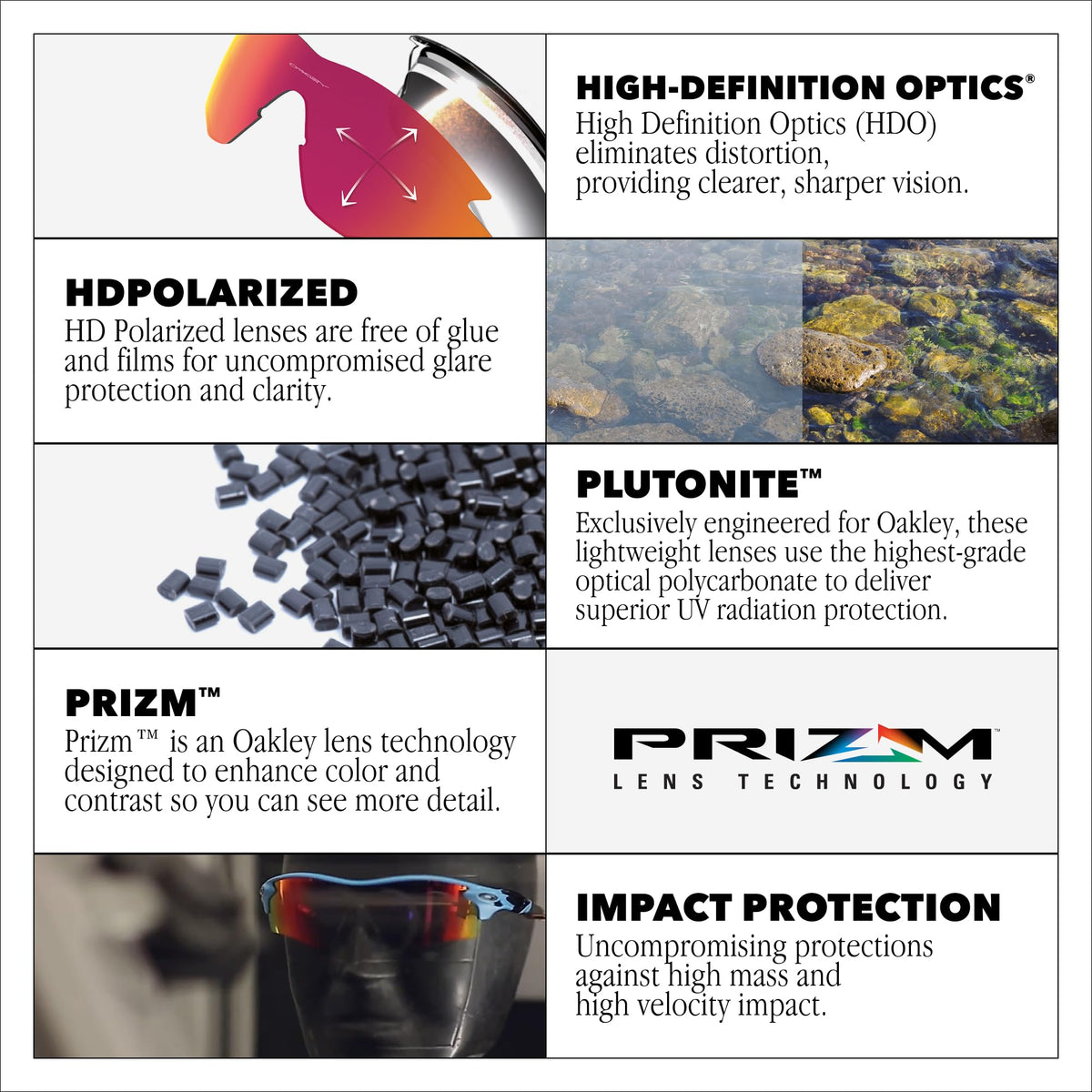 Oakley Mens OO9238 Fives Squared Rectangular Sunglasses