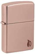 Zippo Armor High Polish Rose Gold Flame Design #46401