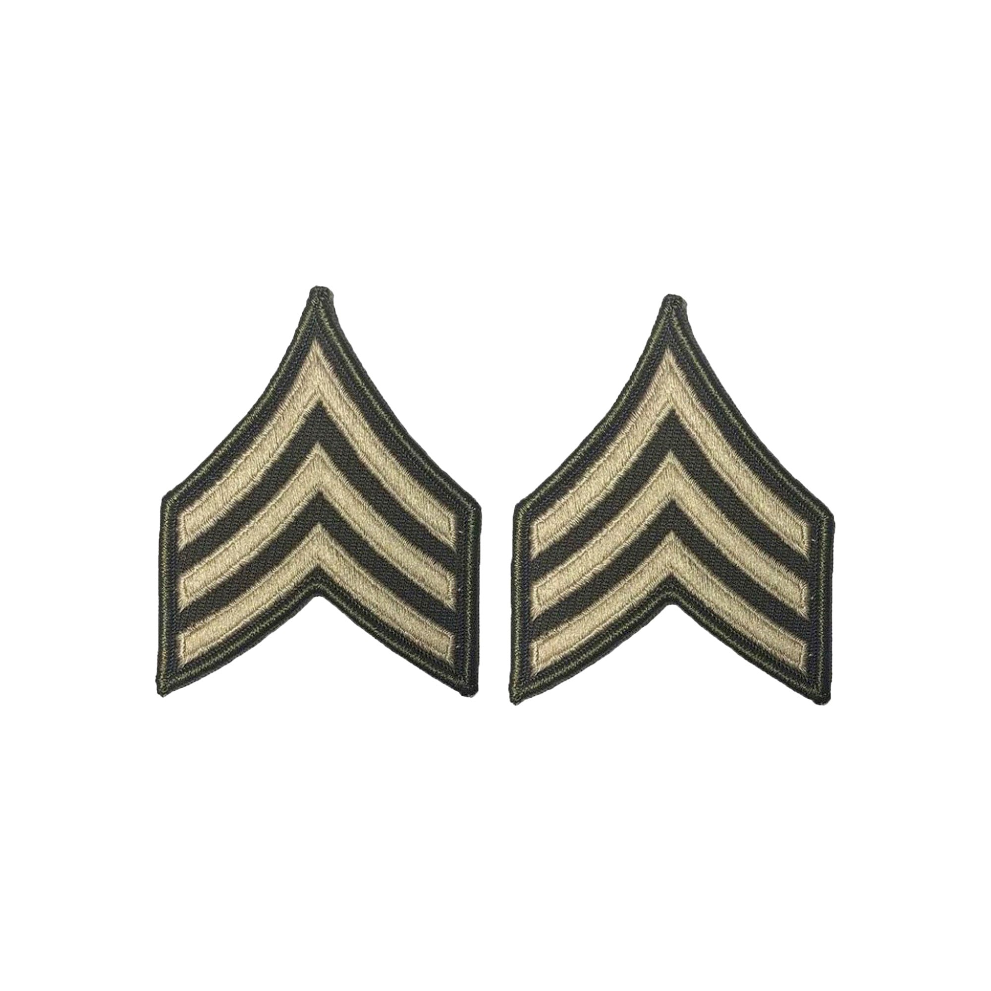 U.S. Army AGSU E-5 Sergeant Chevron Sew on Rank (Female)