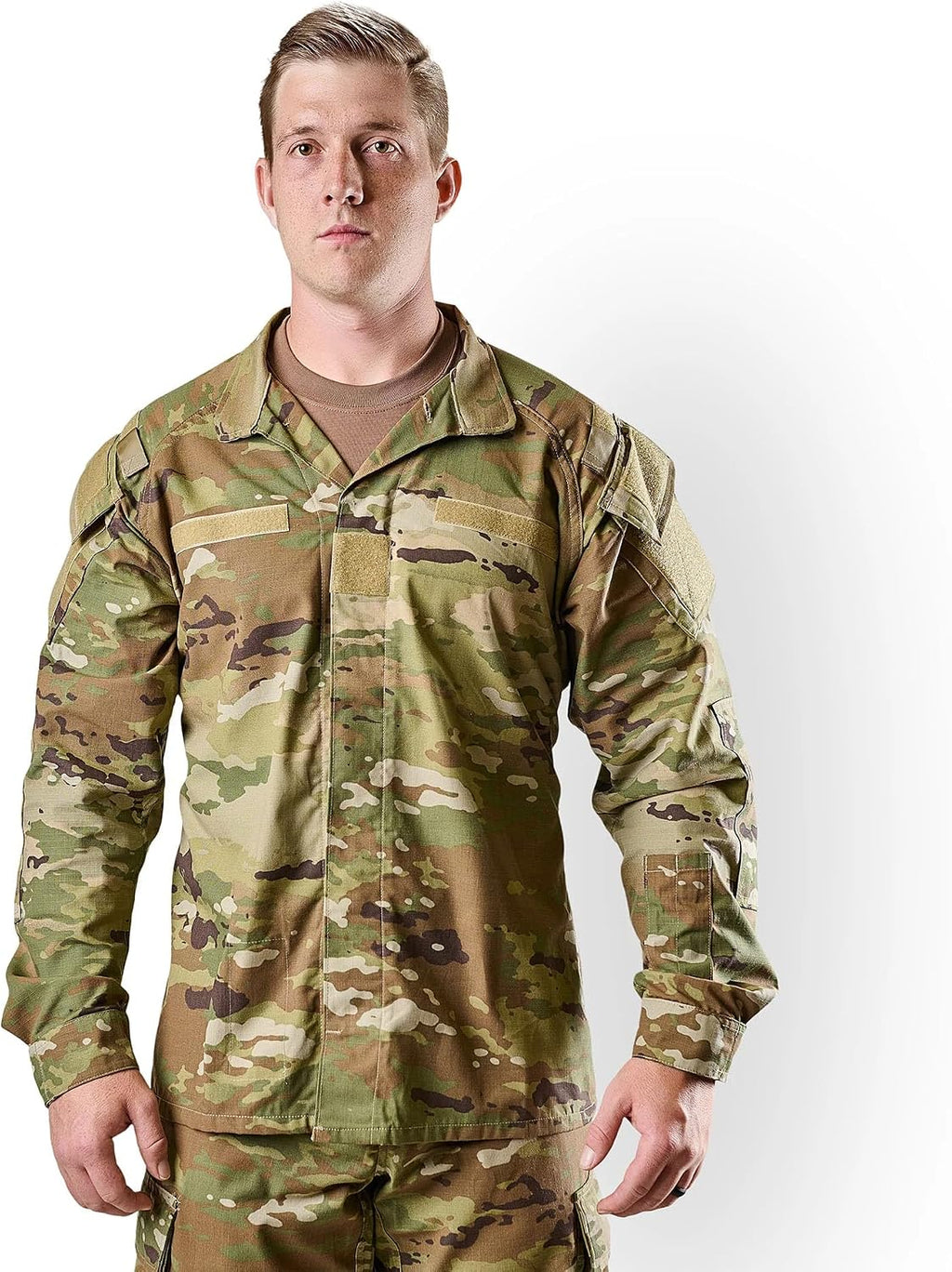Tru-Spec Men's Improved Hot Weather Combat Uniform (IHWCU) Shirt - Lightweight and Breathable, Scorpion OCP