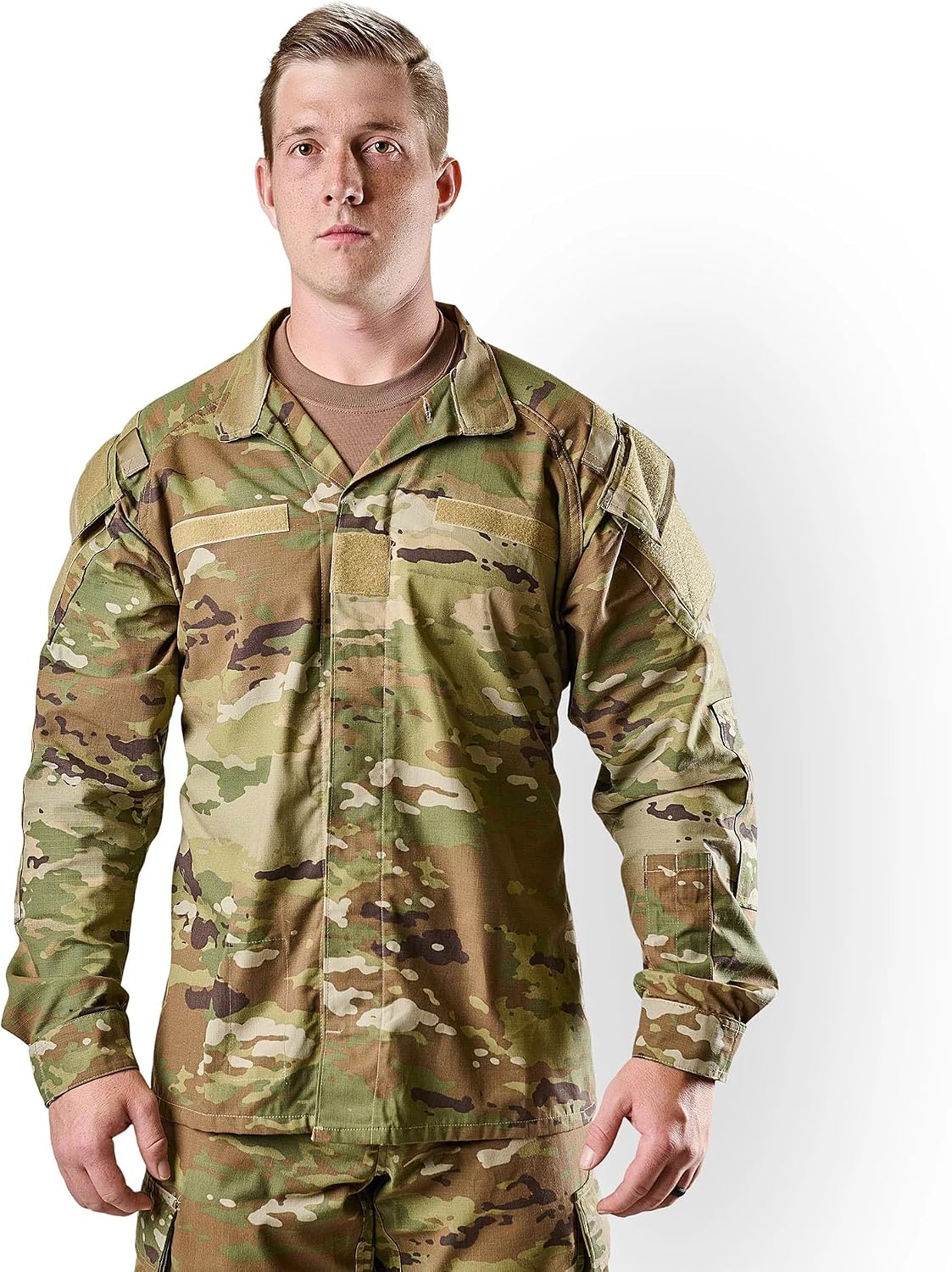 Tru-Spec Men's Improved Hot Weather Combat Uniform (IHWCU) Shirt - Lightweight and Breathable, Scorpion OCP
