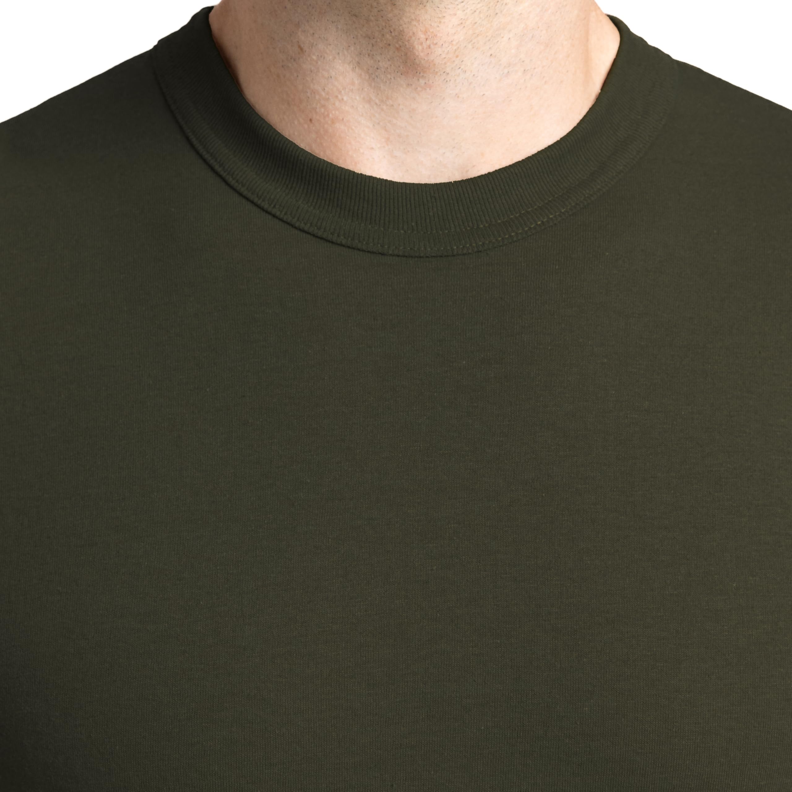 Soffe Men's 3 Pack - USA Poly/Cotton Military Tee