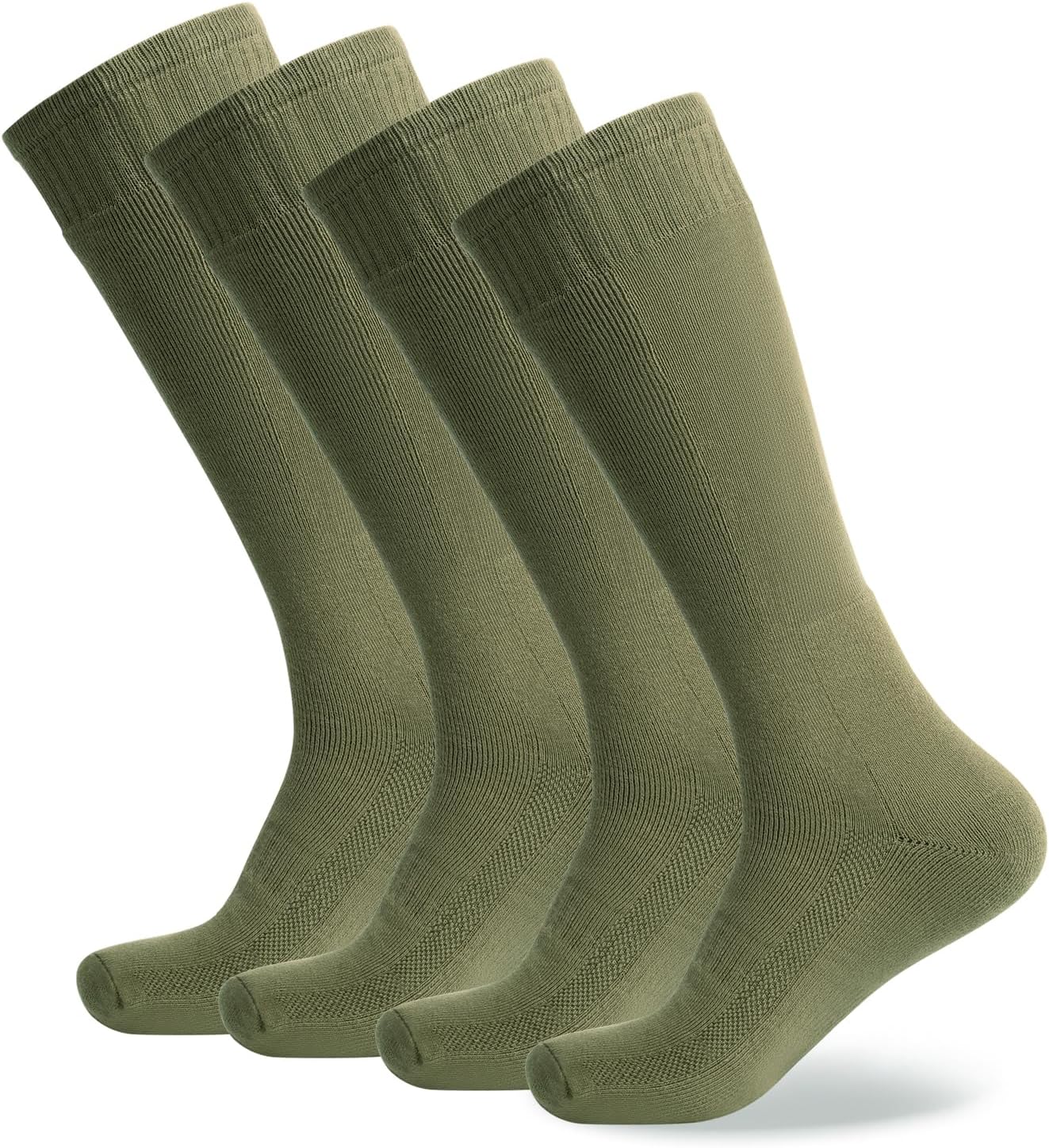 Men's Hiking Socks, Tactical Boot for Men, Over-the-Calf Work Boot Socks