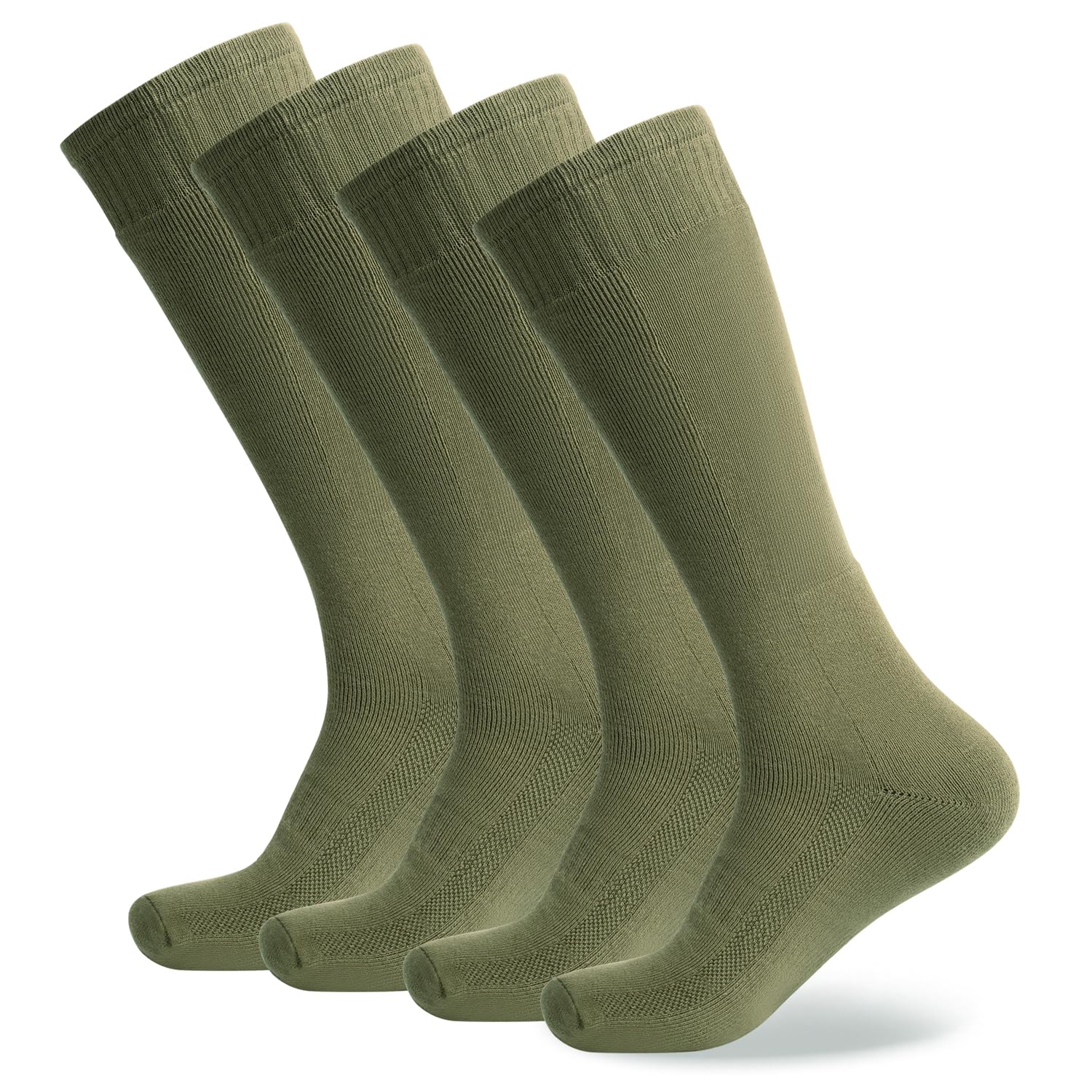 Men's Hiking Socks, Tactical Boot for Men, Over-the-Calf Work Boot Socks