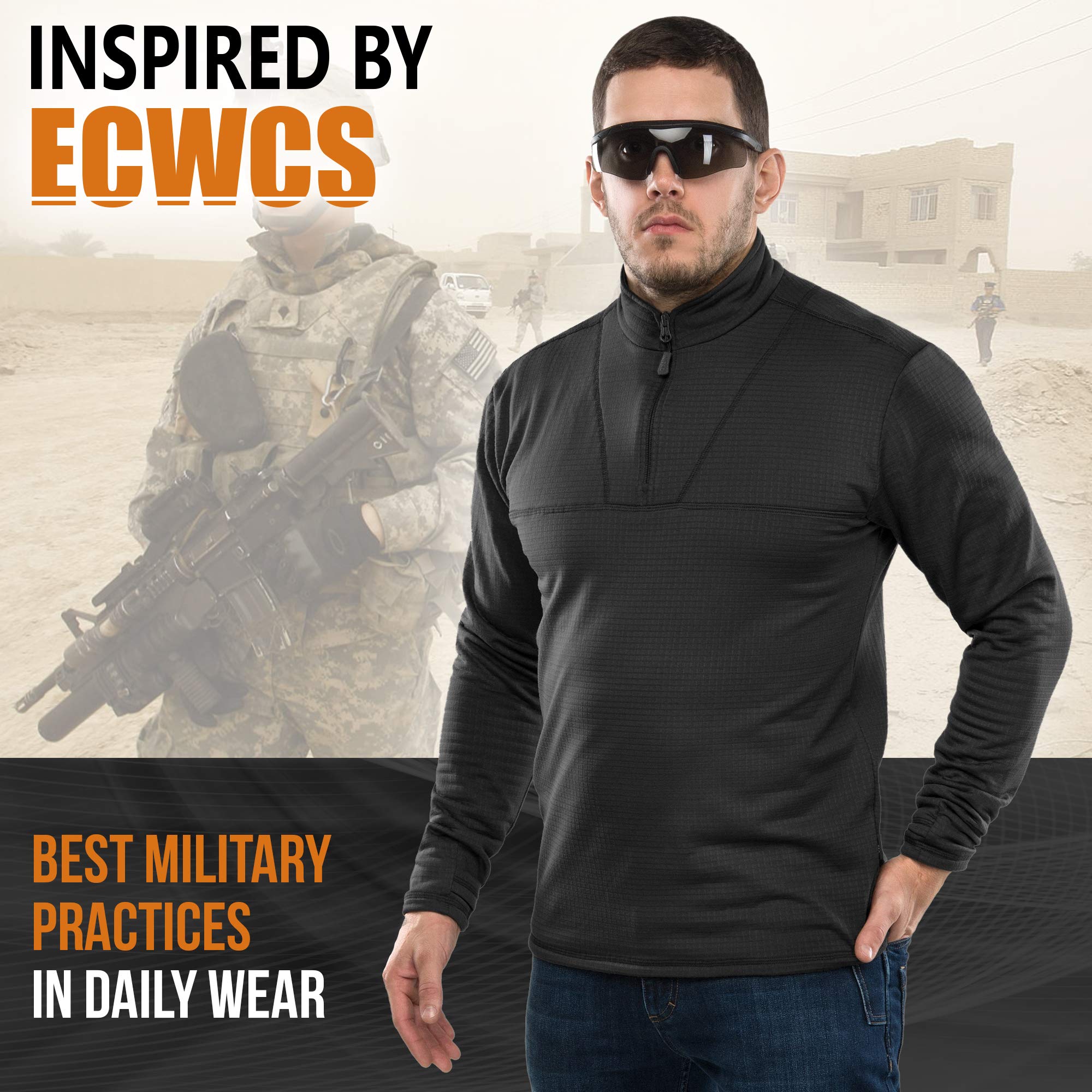 M-Tac Fleece Thermal Shirt Delta Level 2