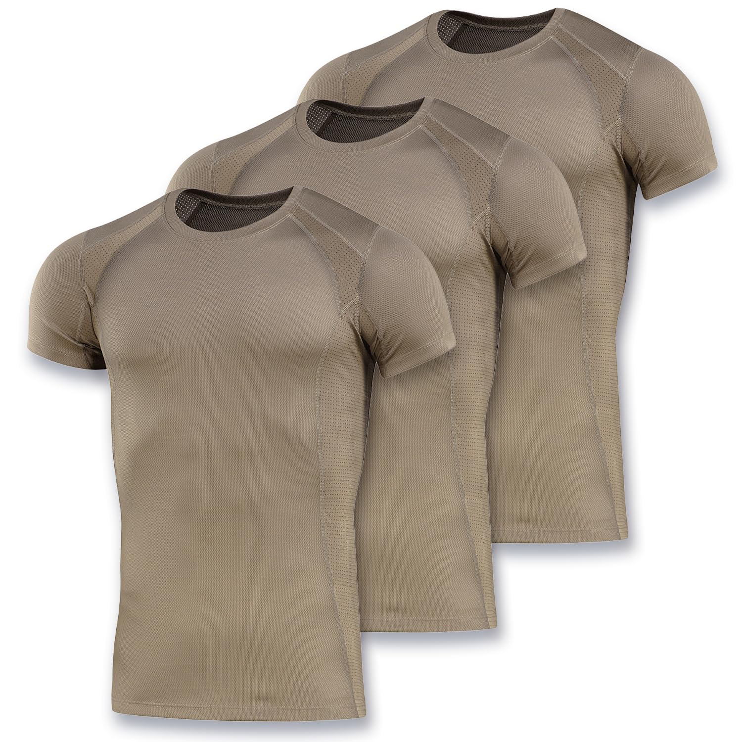 M-Tac Athletic T-Shirt Gen.2 - Breathable Polyester Military T-Shirt with Short Sleeve and Crew Neck for Men