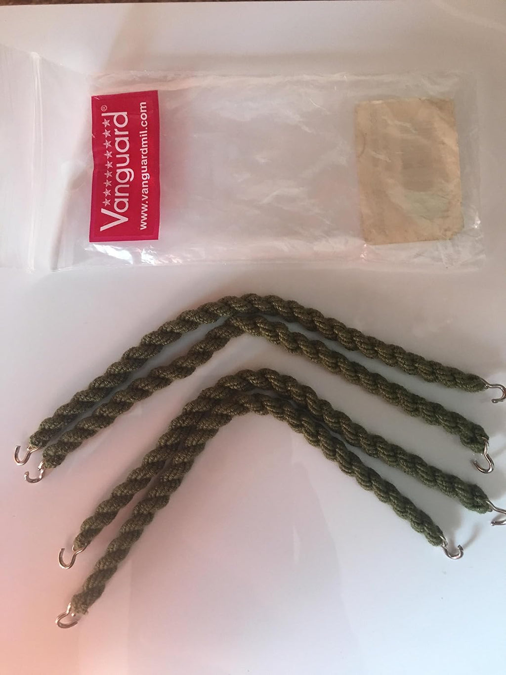 Vanguard Boot Bands: Trouser BLOUSERS - Green - 2 Pairs