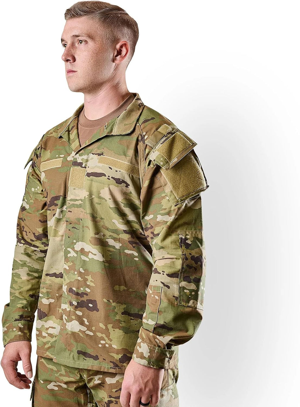 Tru-Spec Men's Improved Hot Weather Combat Uniform (IHWCU) Shirt - Lightweight and Breathable, Scorpion OCP