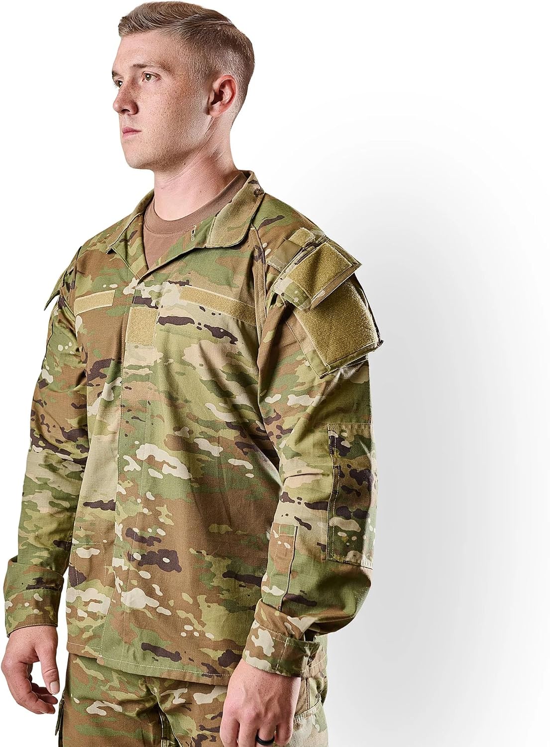 Tru-Spec Men's Improved Hot Weather Combat Uniform (IHWCU) Shirt - Lightweight and Breathable, Scorpion OCP