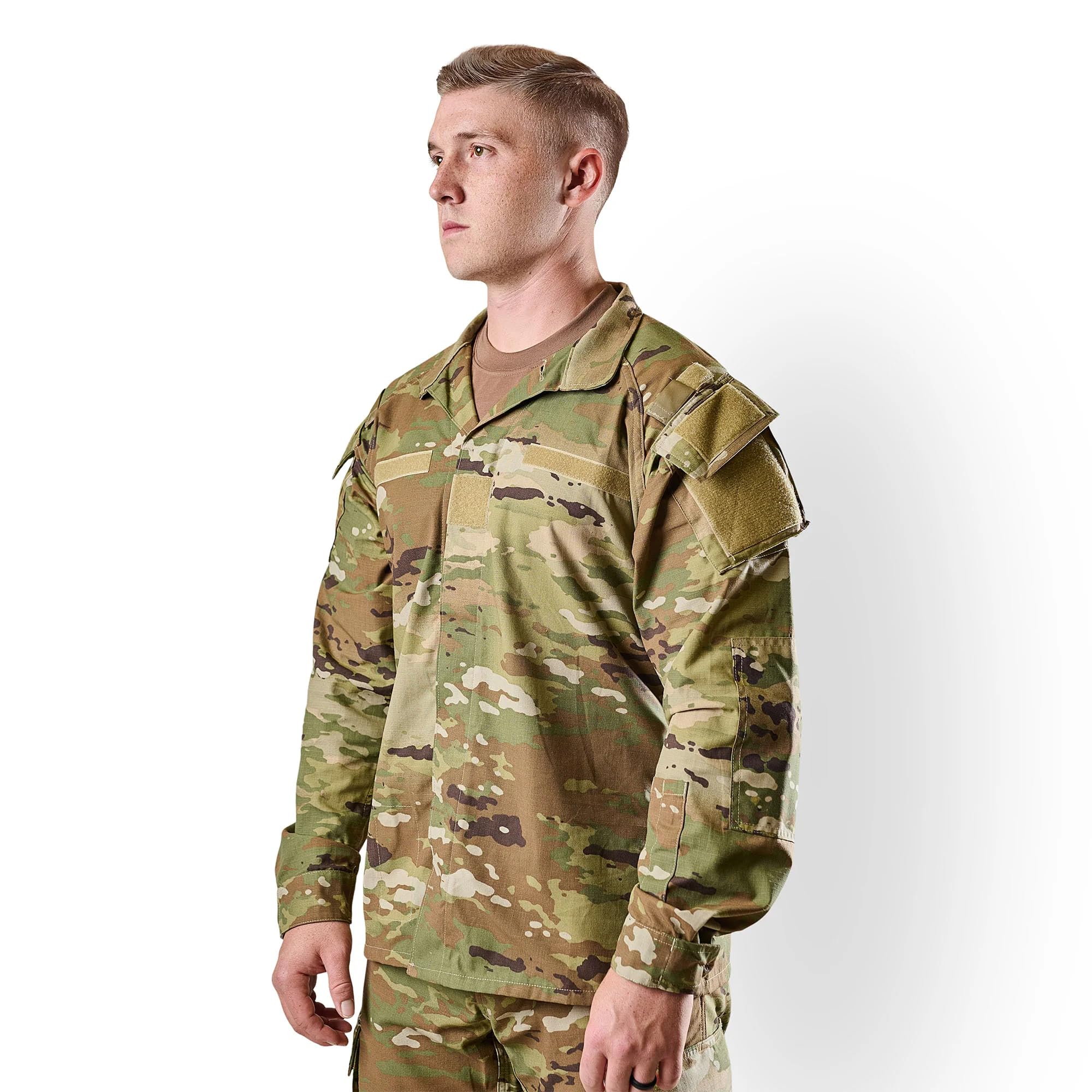 Tru-Spec Men's Improved Hot Weather Combat Uniform (IHWCU) Shirt - Lightweight and Breathable, Scorpion OCP