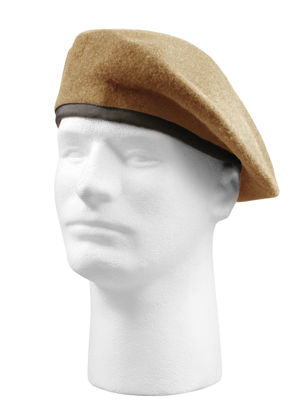 Rothco Pre-Shaved Inspection Ready Beret - Rugged Wool Hat - Ready for Duty