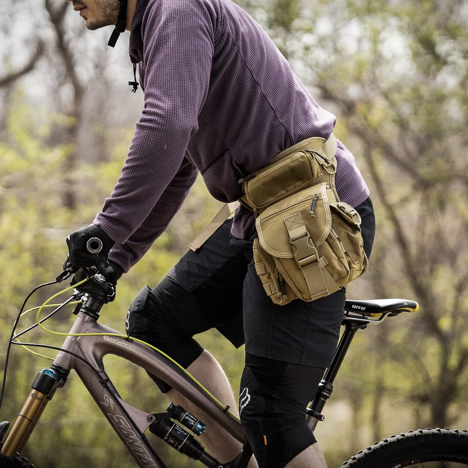 Military Army Cycling Hiking Waterproof Drop Leg Bag