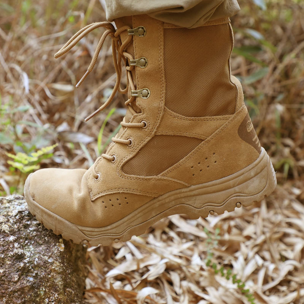 Men's Military Boots Lightweight Army Combat Tactical Military Boots For Men Hunting Jungle Hiking Work Boots