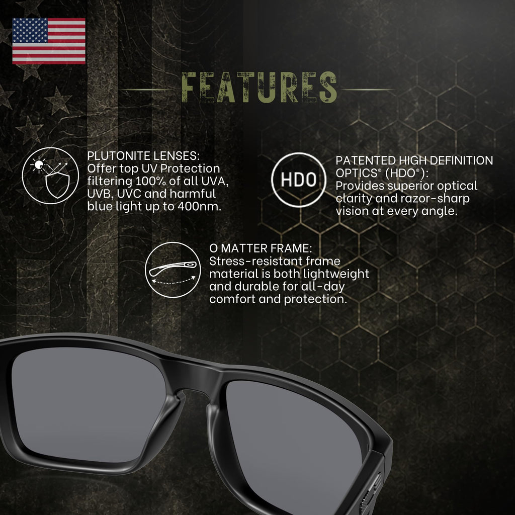 Oakley Standard Issue SI Holbrook USA Flag Collection Sunglasses With Kit