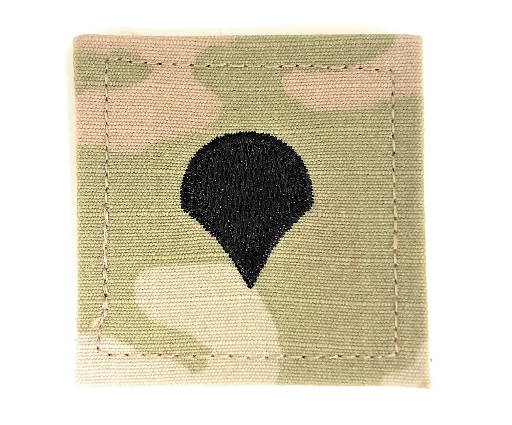 Insignia Depot US Army OCP Rank with Hook Fastener