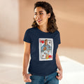 Nurse Queen Women's Navy Tee