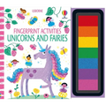 Fingerprint Activities Unicorns and Fairies - Spiral