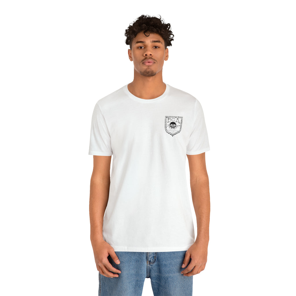 M4 and Radio Frog - Back Print - Short Sleeve Tee