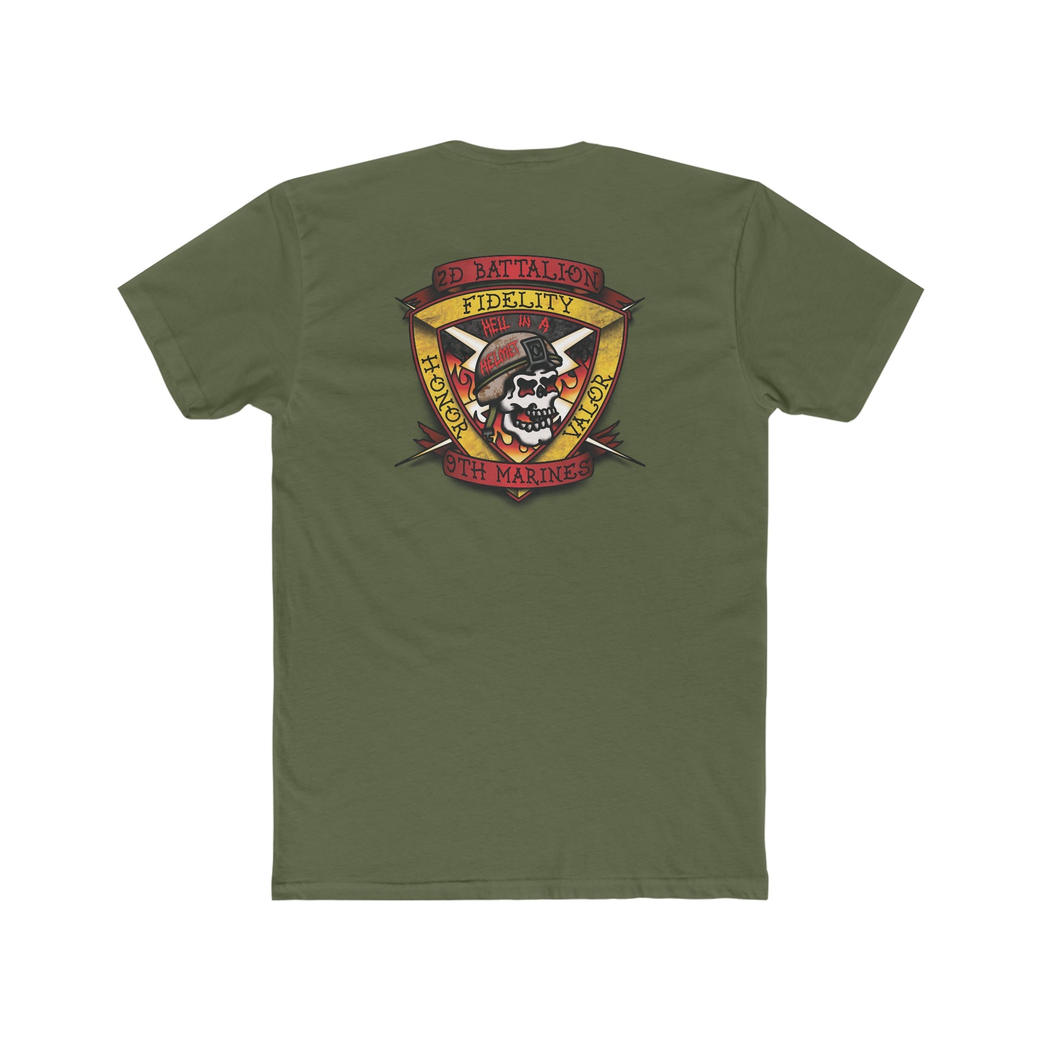2/9 Hell in a Helmet - Crew Tee