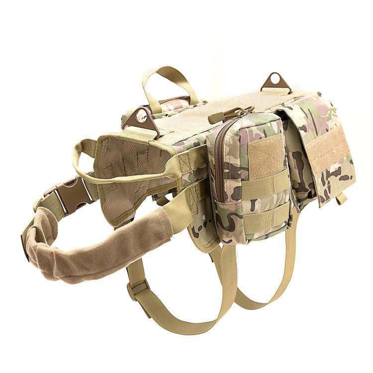 Tactical Dog Harness Adjustable Military K9 Harness Vest