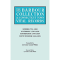 Barbour Collection of Connecticut Town Vital Records. Volume 40: Somers 1734-1850, Southbury 1787-1830, Southington 1779-1857, South Windsor 1845-