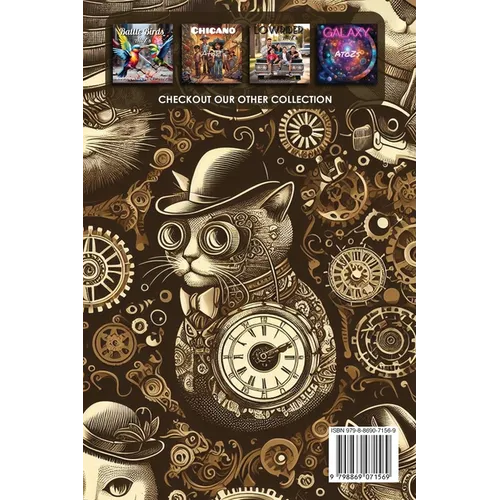 Steampunk Cats AtoZ's - Paperback