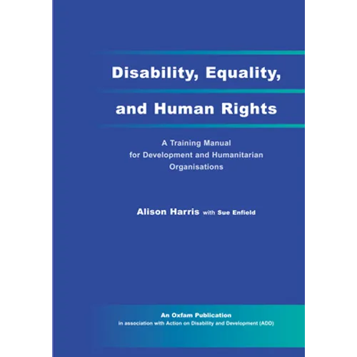 Disability, Equality and Human Rights - Paperback