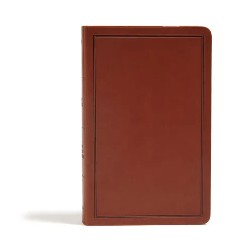 KJV Deluxe Gift Bible, Brown Leathertouch - Imitation Leather