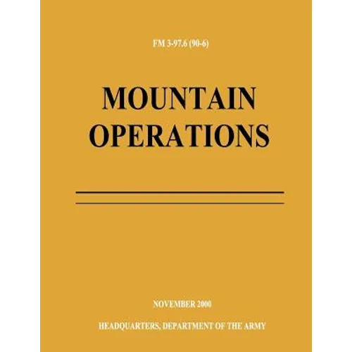 Mountain Operations (FM 3-97.6)