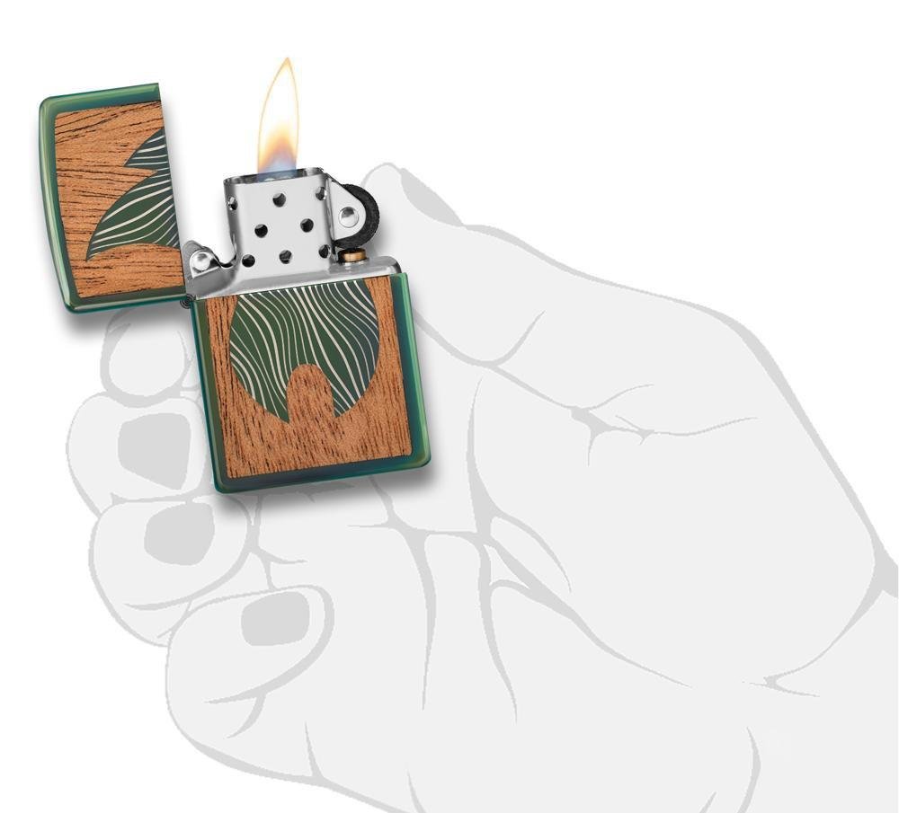 Zippo WOODCHUCK Large Flame Design, Windproof Lighter #49057