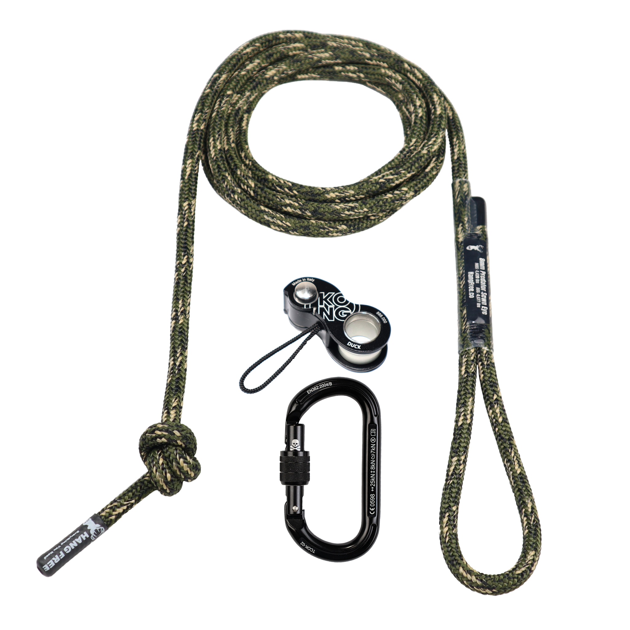 8mm Predator™ Deluxe Sewn Tree Tether & Lineman's Belts