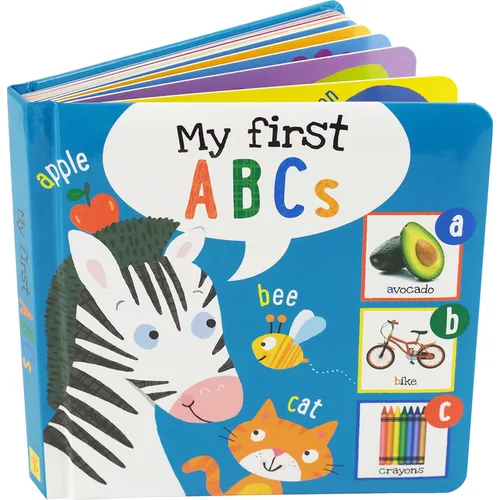 My First ABCs Padded Board Book - Board Book