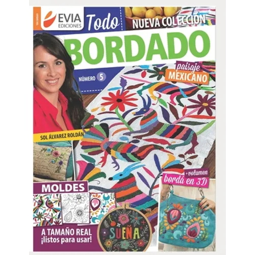 Todo Bordado 5: paisaje mexicano - Paperback