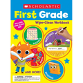 Scholastic First Grade Wipe-Clean Workbook - Paperback