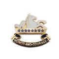 U.S. Army 8th Cavalry Crest "Honor and Courage" Right Side (each)