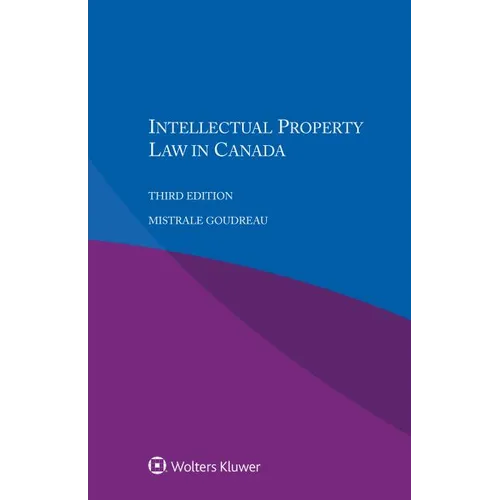 Intellectual Property Law in Canada - Paperback