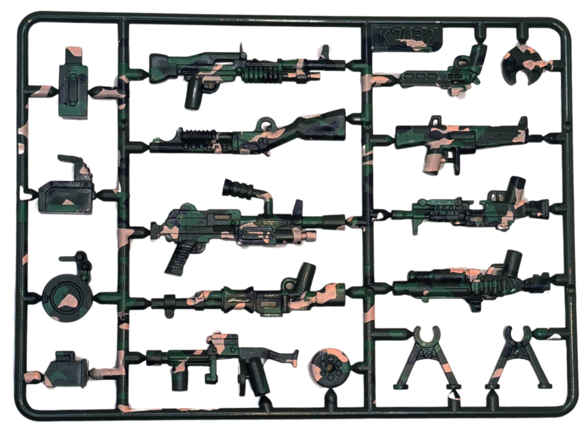 Modern Heavy Weapons Pack - Woodland Camo - Mil-Blox