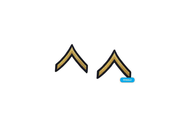 Army Dress Blue Chevrons