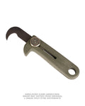 FRENCH OD PARATROOPER BELT CUTTER LIKE NEW