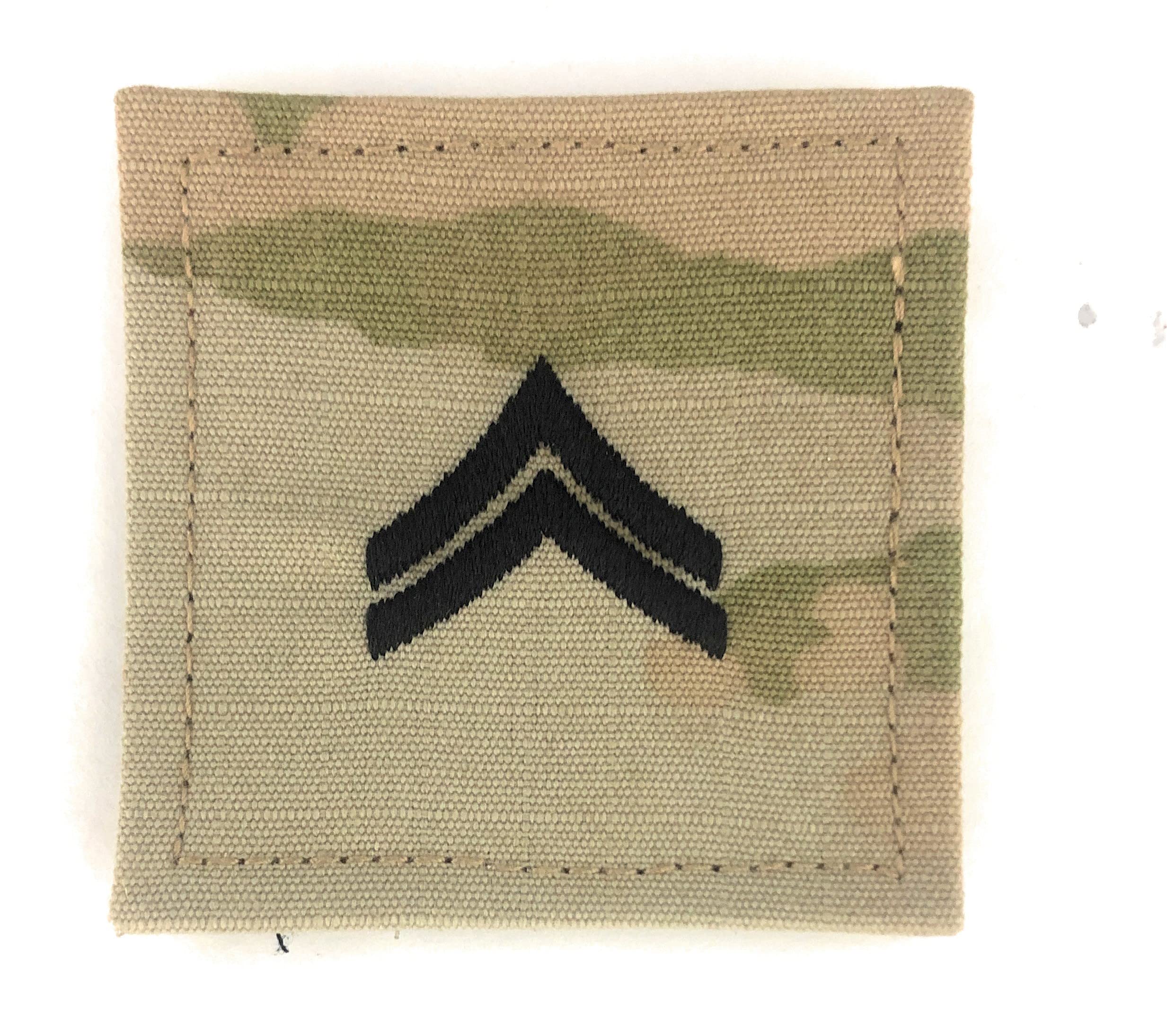 Insignia Depot US Army OCP Rank with Hook Fastener