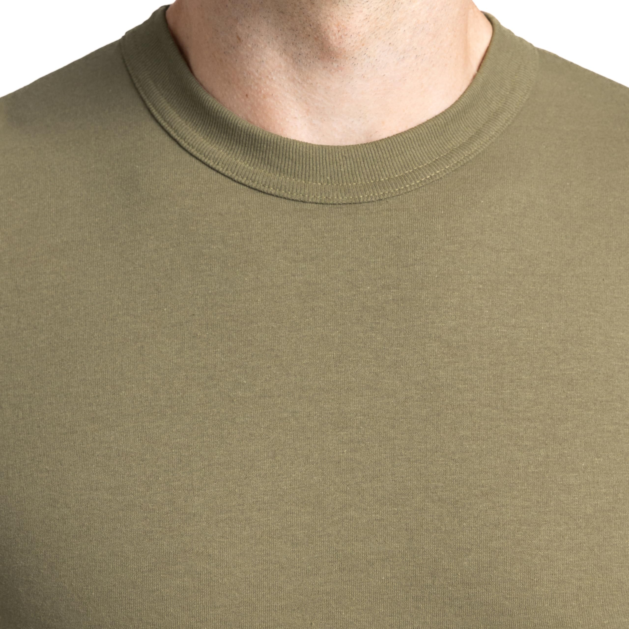 Soffe Men's 3 Pack - USA Poly/Cotton Military Tee