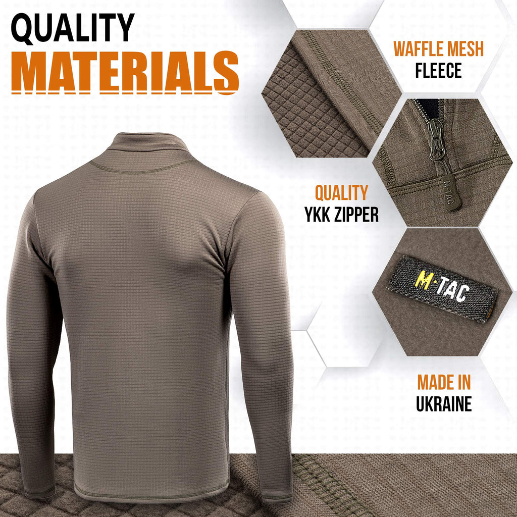 M-Tac Fleece Thermal Shirt Delta Level 2