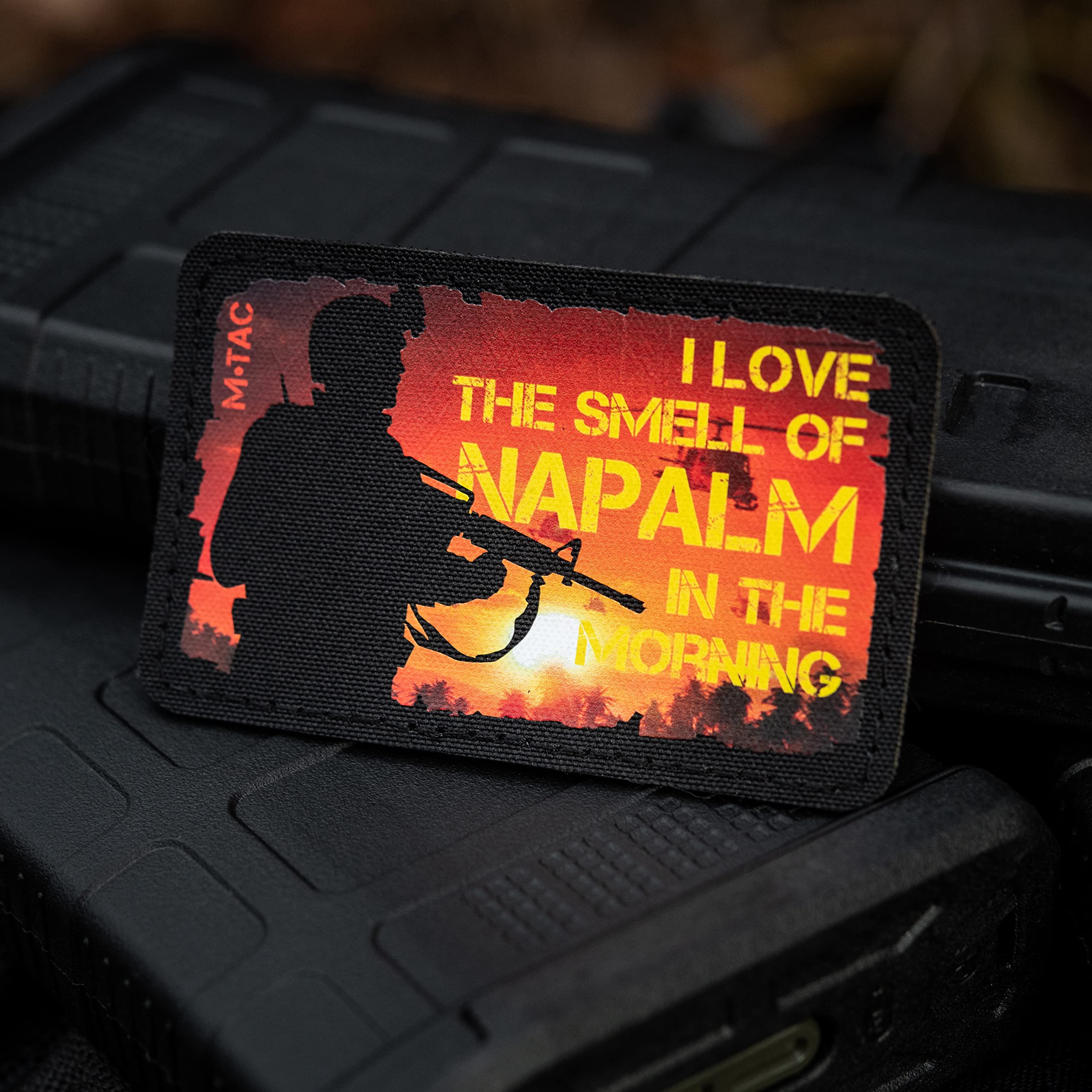 M-Tac Patch Smell of Napalm Black