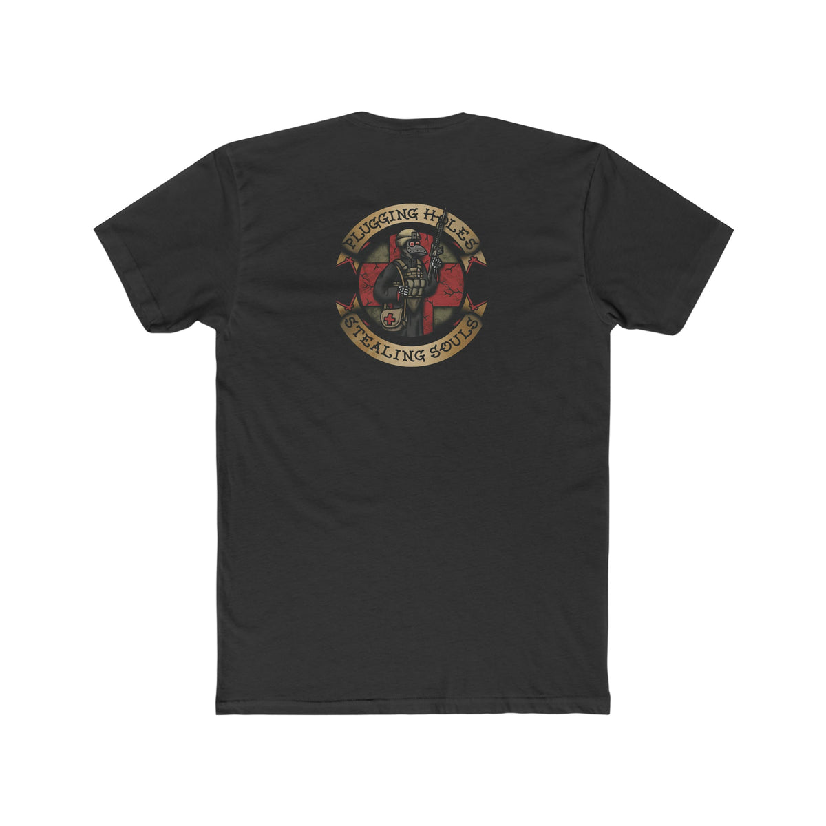 Pluggin' Holes and Stealin' Souls - Remastered - Crew Tee