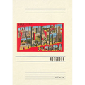 Vintage Lined Notebook Greetings from St. Augustine, Florida