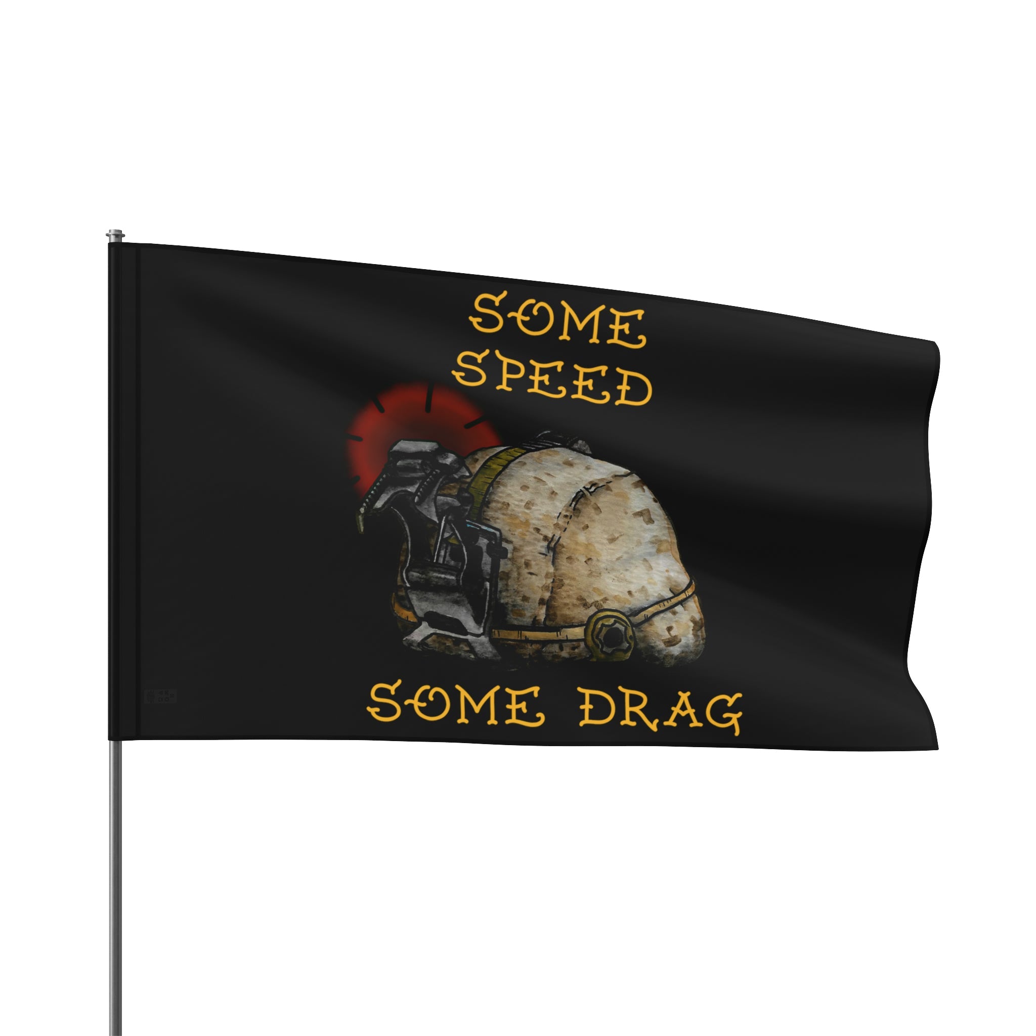 Some Speed Some Drag - Flag